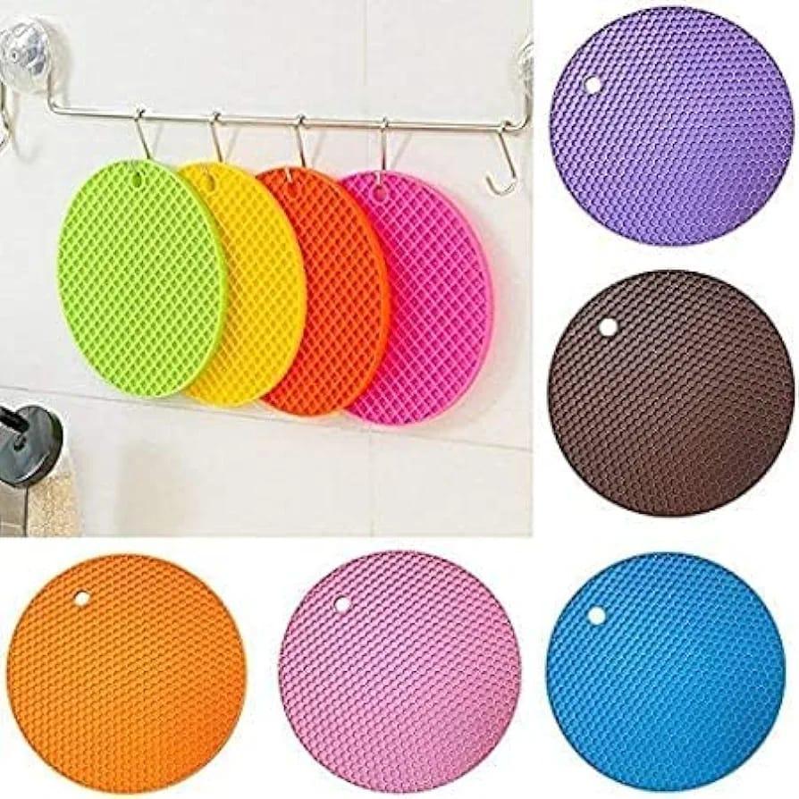 Multi-Functional Silicone Heat Resistant Mat – Honeycomb Design