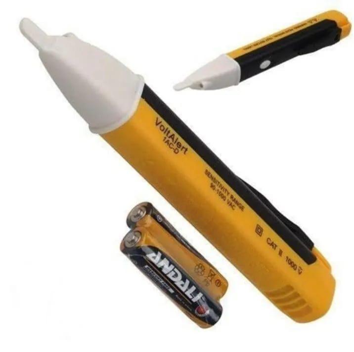 Electric Digital Voltage Tester Pen – LED Indicator & Beep Alert