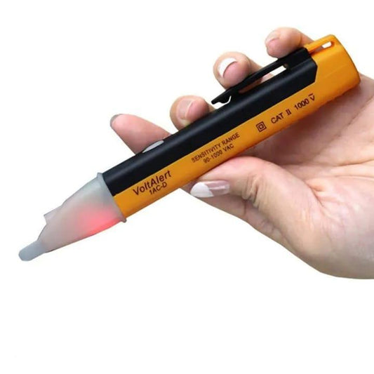 Electric Digital Voltage Tester Pen – LED Indicator & Beep Alert