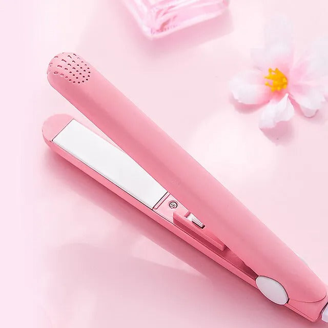 Mini Hair Straightener – Portable Travel Hair Styling Tool (Multicolor)