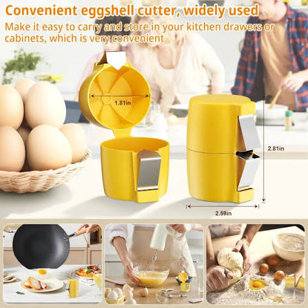 Egg Shell Opener – Clean Crack, Zero Mess | Kitchen Tool