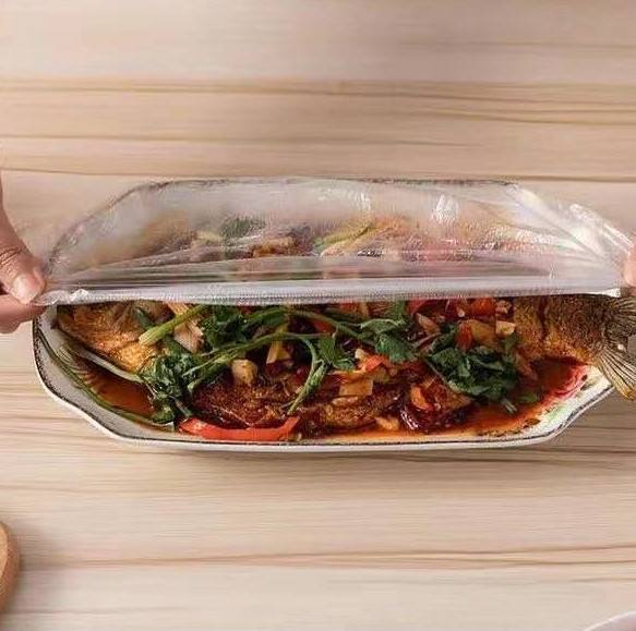 100 Pcs Stretchable Food Covers – Elastic Bowl & Plate Covers