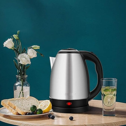 Automatic Electric Kettle 2L – Stainless Steel | LED Display & Temperature Control