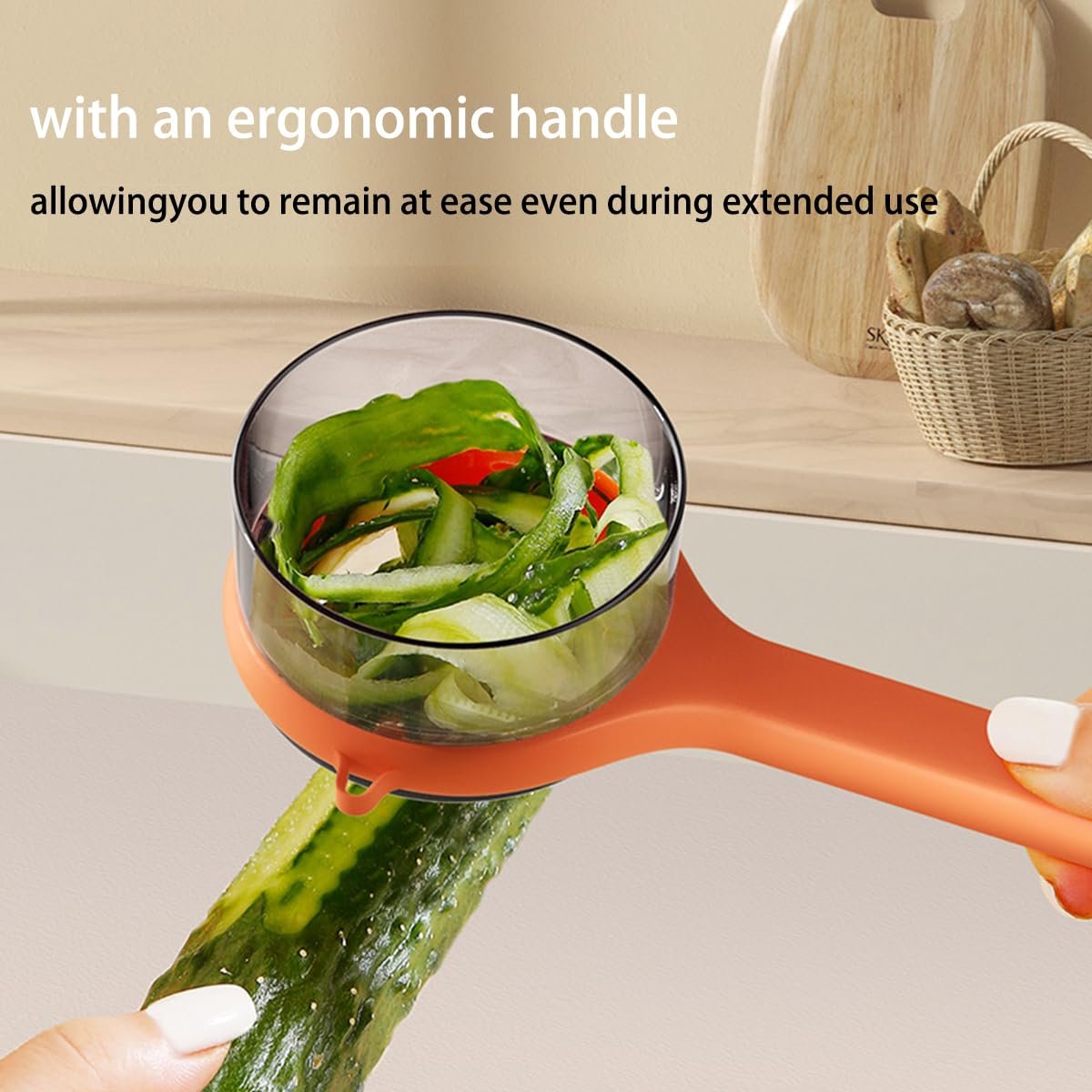 Multi-Functional Vegetable & Fruit Peeler – With Built-In Storage Container