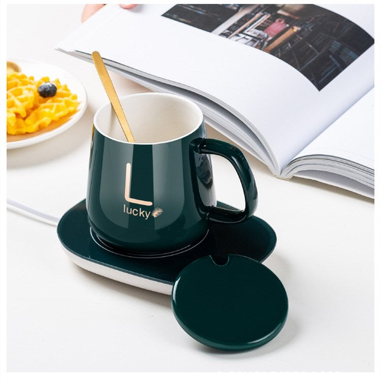 Coffee Mug Warmer with Heating Pad – 16W Electric Drink Warmer for Desk & Office