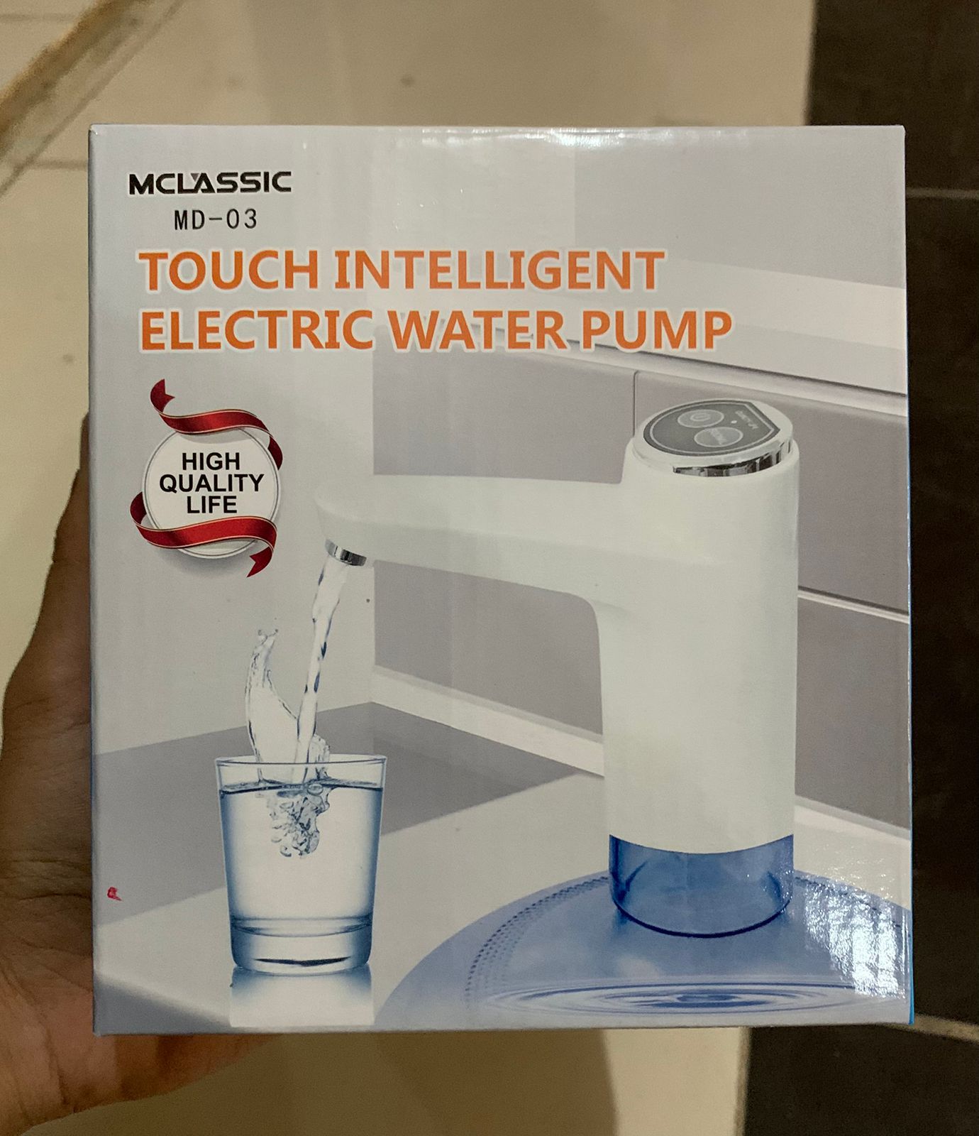 MD-03 Electric Water Pump – Rechargeable One-Touch Dispenser