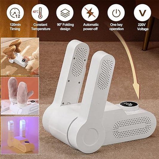 Smart Folding Shoe Dryer – Electric Constant Temperature Dryer for Shoes & Gloves