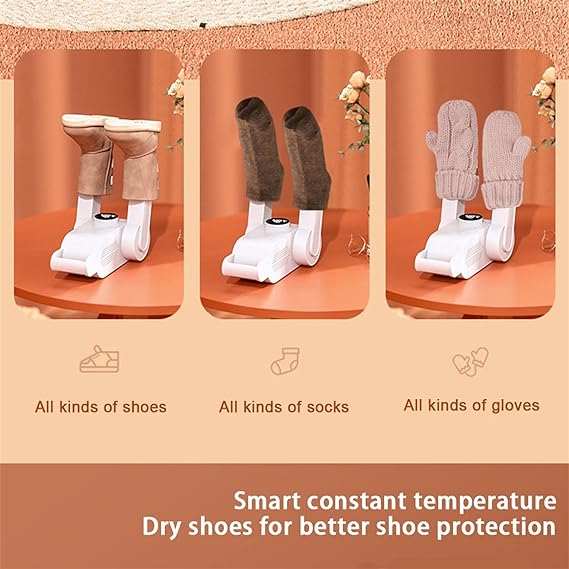 Smart Folding Shoe Dryer – Electric Constant Temperature Dryer for Shoes & Gloves