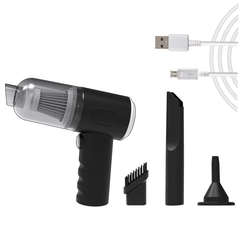 Car Handheld Vacuum Cleaner & Blower – Portable Multi-Surface Mini Vacuum